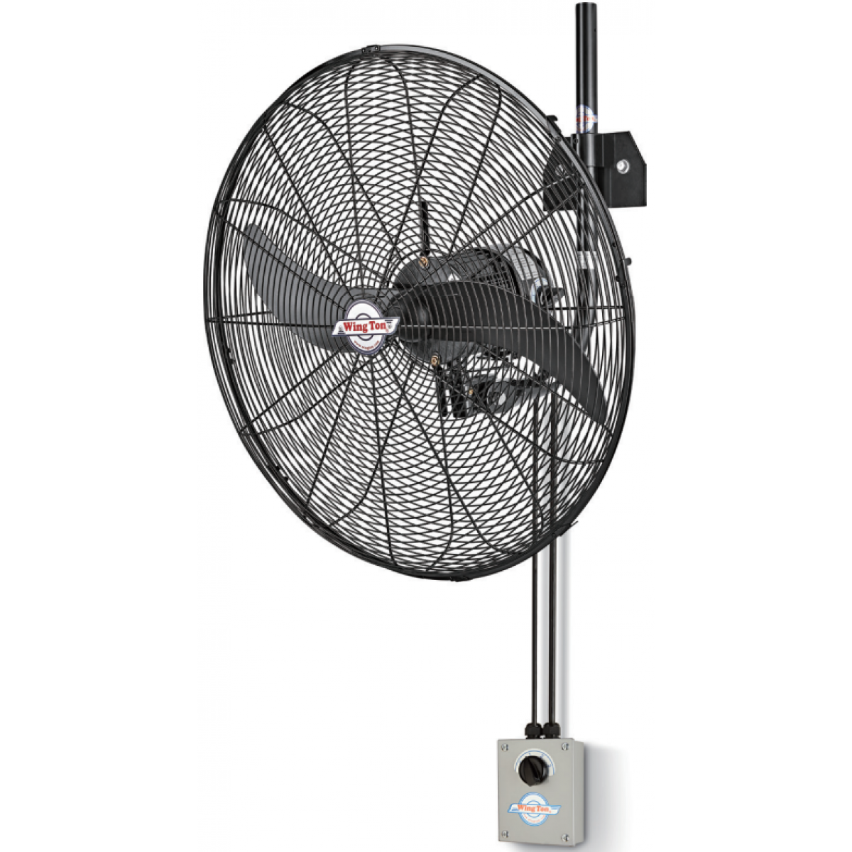 Wington 榮通 FW76XC 30吋掛牆工業牛角風扇(密網/外置開關)